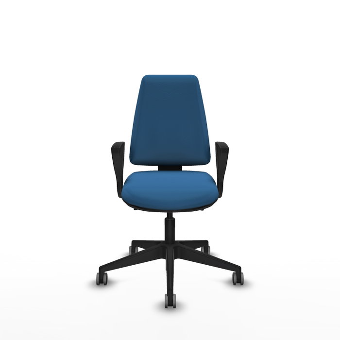 PIQUERAS Y CRESPO Silla de oficina Elche, Azul claro, Mecanismo Asincro PIQUERAS Y CRESPO Silla de oficina Elche, Azul claro, Mecanismo Asincro