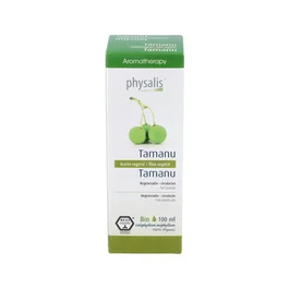 Physalis Aceite Vegetal Tamanu 100Ml Bio Regenera Piel Seca Quemaduras Eczemas Estrías Piernas Cansadas