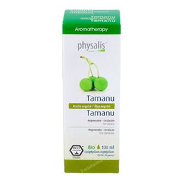 Physalis Aceite Vegetal Tamanu 100Ml Bio Regenera Piel Seca Quemaduras Eczemas Estrías Piernas Cansadas