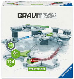 Ravensburger Gravitrax Starter Set, Juego de Canicas, 124 Piezas, Edad Mínima Recomendada 8 Años