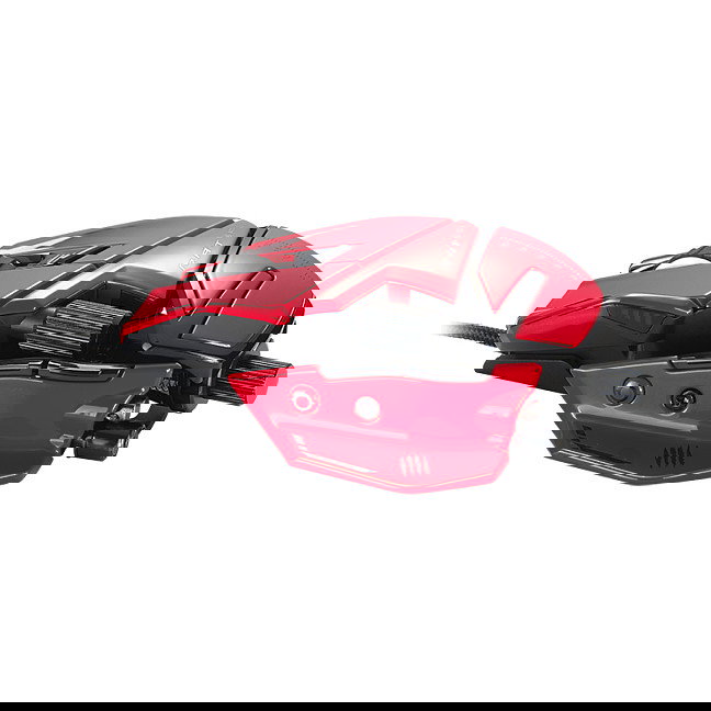 Mad Catz R.A.T. 8+ ADV Ratón Gaming Óptico USB Negro/Rojo 20000 DPI 11 Botones Programables 0.5 ms