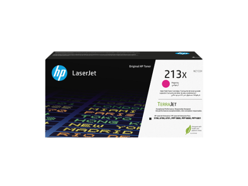 HP Cartucho de tóner Original LaserJet 213X Magenta Alto Rendimiento (W2133X)