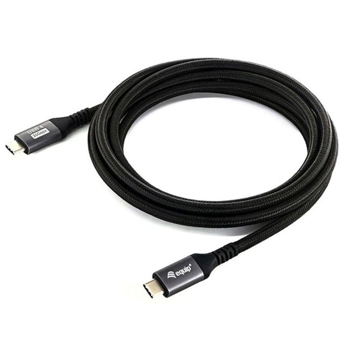 Equip 128382 Cable USB 4 Gen 2x2 C a C, 20 Gbps, 100W, 4K@60Hz, HDR10, HDCP 1.4/2.3