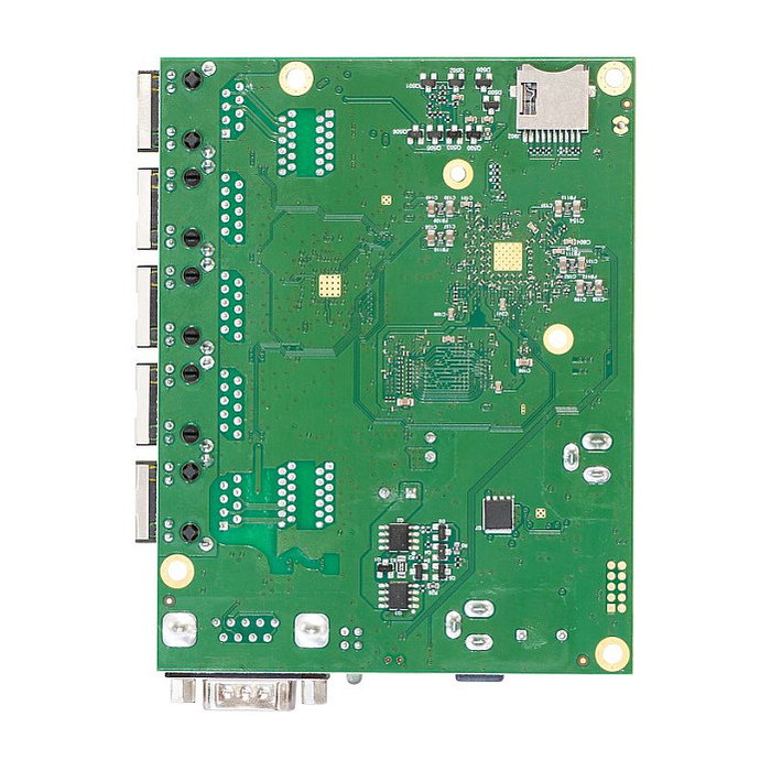 MikroTik RB450Gx4 Router Gigabit Ethernet Verde MikroTik RB450Gx4 Router Gigabit Ethernet Verde