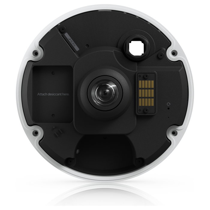 Ubiquiti UVC-G6-Pro-360-W - Cámara de Seguridad IP Interior y Exterior de 12 MP, Visión 360°, PoE+, Blanco, Techo/Pared, Resistente (IP66)