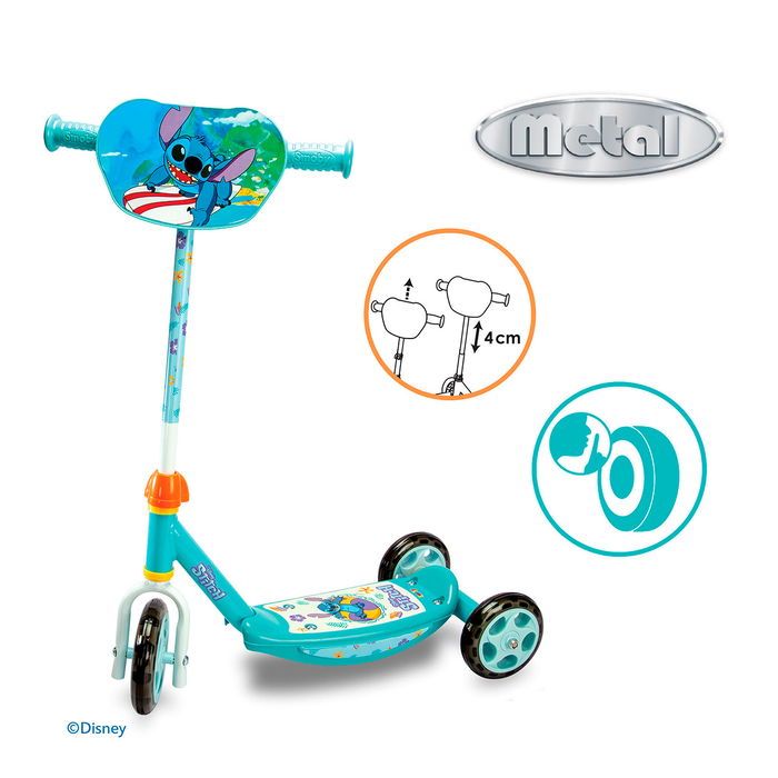 Smoby Patinete 3 Ruedas 7600750917 Disney +3 Años