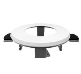 Ernitec Montaje en Techo con Barra en T - Soporte para Proyectores, Altura 58 mm, Diametro 103 / 189 mm