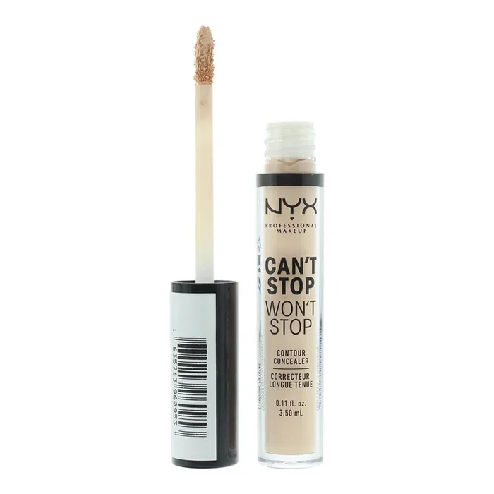 Nyx Can't Stop Won't Stop Corrector líquido Vainilla 3.5 ml Nyx Can't Stop Won't Stop Corrector líquido Vainilla 3.5 ml