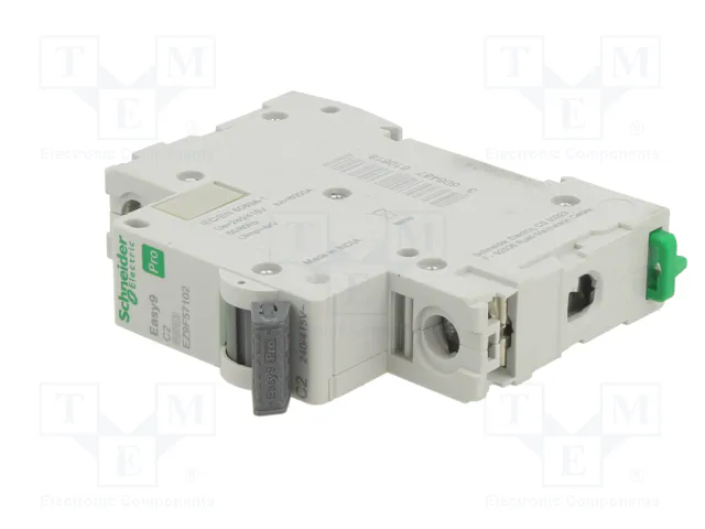 SCHNEIDER ELECTRIC Easy9 Pro MCB 2A 1 Polo 6kA SCHNEIDER ELECTRIC Easy9 Pro MCB 2A 1 Polo 6kA
