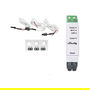 Shelly Pro 3EM-3CT63 Relé WiFi LAN Contador de Corriente con Medición CT 63A Carril DIN