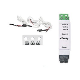 Shelly Pro 3EM-3CT63 medidor de energía con Wi-Fi y LAN