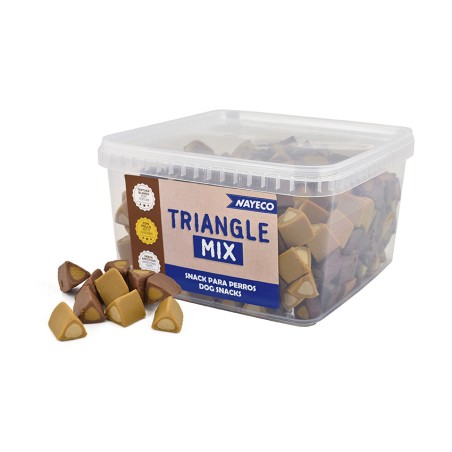 Nayeco NYC Triangle Mix Snack Semi Húmedo para Perros Sabor Pollo 1,9 kg