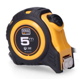 Koma Tools Flexómetro Magnet 5 m x 19 mm Cuerpo ABS Antideslizante Gancho Magnético Auto Lock