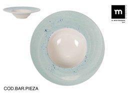 La Mediterranea Plato Pasta Risotto Ador Bari 28cm 6 unidades