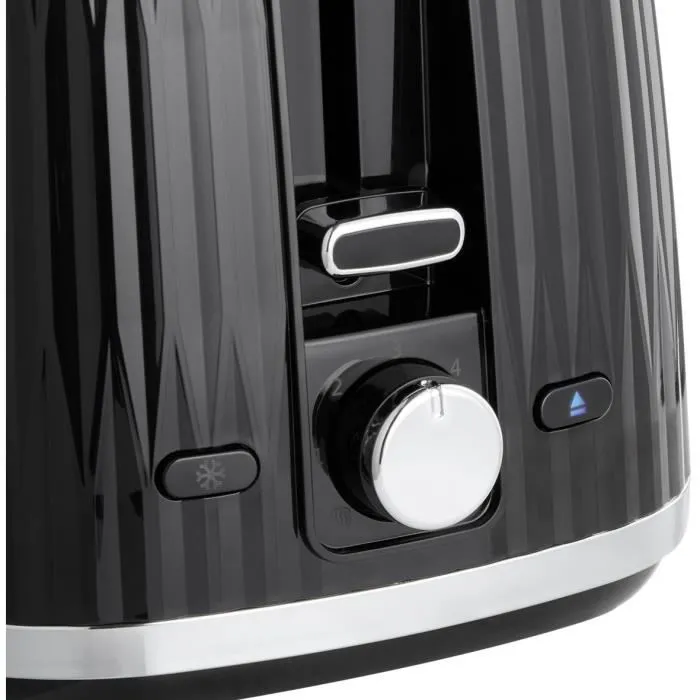 Russell Hobbs RUS5038061163155 Tostadora Eden 800 W Negra 2 Ranuras