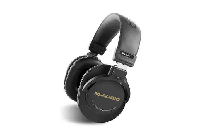 MAUDIO M-Track Duo HD Pack Interfaz de Audio USB-C 2 Entradas/2 Salidas 24 bits/192 kHz con Micrófono, Auriculares y Software Producer Essentials