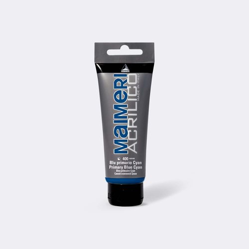 Pintura Acrilica Maimeri 75 Ml (Tubo) Azul Primario - Ciano (Set de 3)