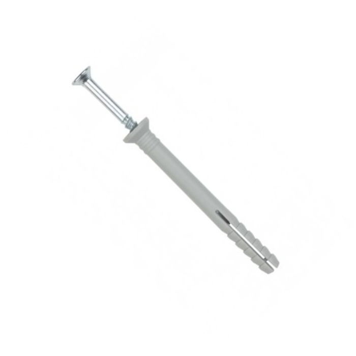 FIXTAC Taco Nylon Clavo Cabeza Avellanada 6-50Mm (Set de 100)