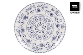 La Mediterranea Bajo Plato Blur Monaco Brillo 32.5cm (Pack de 6)