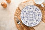 La Mediterranea Bajo Plato Blur Monaco Brillo 32.5cm (Pack de 6)