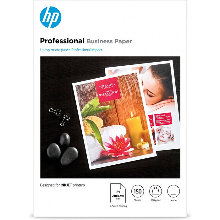 HP Enterprise Papel Profesional Mate A4 180 g/m² 150 Hojas