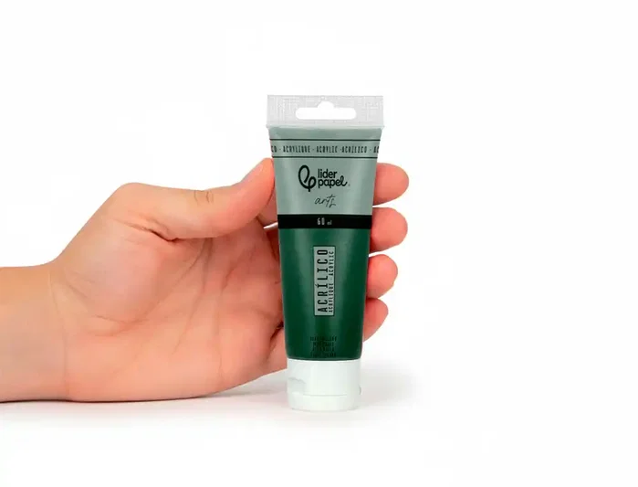 Liderpapel Pintura acrílica Verde oliva 60 ml Liderpapel Pintura acrílica Verde oliva 60 ml
