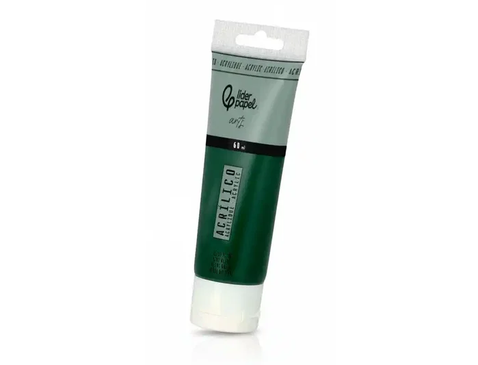 Liderpapel Pintura acrílica Verde oliva 60 ml Liderpapel Pintura acrílica Verde oliva 60 ml
