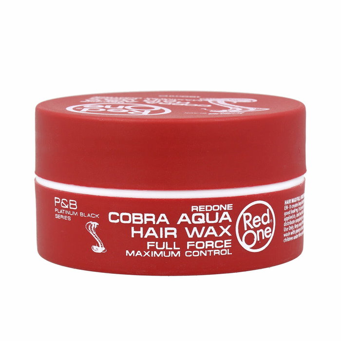 Red One Cobra Aqua Hair Wax Cera de Peinado con Fijación Fuerte 150 ml Red One Cobra Aqua Hair Wax Cera de Peinado con Fijación Fuerte 150 ml