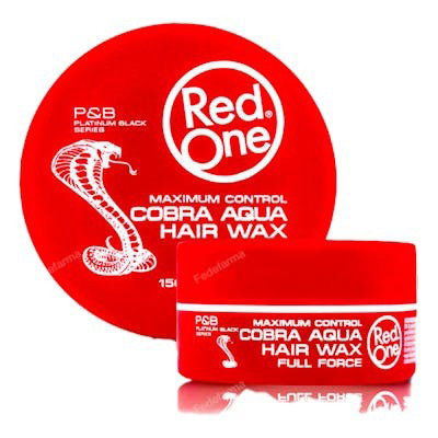 Red One Cobra Aqua Hair Wax Cera de Peinado con Fijación Fuerte 150 ml Red One Cobra Aqua Hair Wax Cera de Peinado con Fijación Fuerte 150 ml