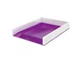 LEITZ Bandeja Sobremesa WOW Dual Violeta/Blanco