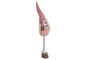 DKD Home Decor Figura Gnomo Rosa Blanco Poliester 15 x 84 x 30 cm