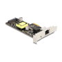DeLOCK Tarjeta de red PCI Express x1 2,5 Gigabit LAN con PoE+