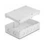 DeLOCK Carcasa de instalación con entradas de cables 180 x 125 x 57 mm gris