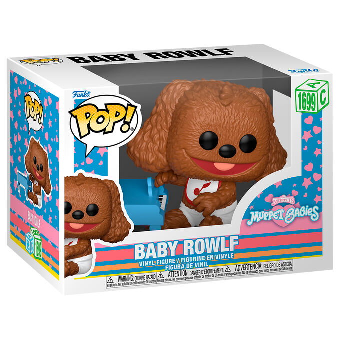 Funko Figura POP Muppet Babies Baby Rowlf Vinilo en Caja Regalo