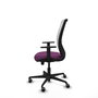 PIQUERAS Y CRESPO Silla de oficina Zulema con mecanismo Sincro/Traslack Morado y Blanco