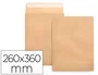 Liderpapel Bolsa Armado Kraft Envío Seguridad 260x360 mm Solapa Tira de Silicona 120 gr Caja 100 Unidades