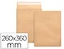 Liderpapel Bolsa Armado Kraft Envío Seguridad 260x360 mm Solapa Tira de Silicona 120 gr Caja 100 Unidades