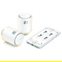 NetAtmo NAV-EN Termostato Inteligente para Radiador, Blanco, 0-50°C, Conexión Inalámbrica 2400 MHz, Alcance 100 m, Alimentado por 2 Pilas AA