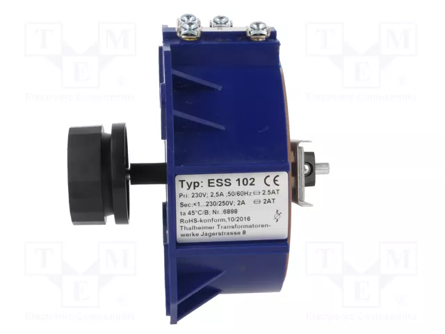 Thalheimer-Trafowerke Autotransformador Regulable 230VAC 1-250V 2A