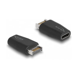 DeLOCK Adaptador USB Type-A a USB Type-C™ 10 Gbps Negro
