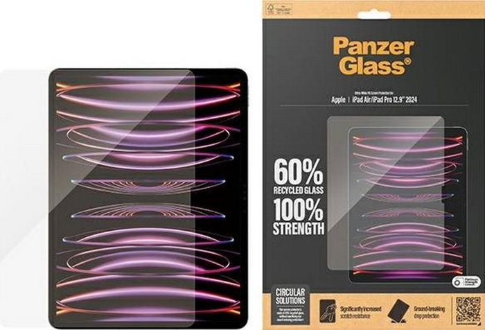 PanzerGlass Protector de Pantalla para iPad Air 13 y iPad Pro 13 Ultra-Wide Fit PanzerGlass Protector de Pantalla para iPad Air 13 y iPad Pro 13 Ultra-Wide Fit