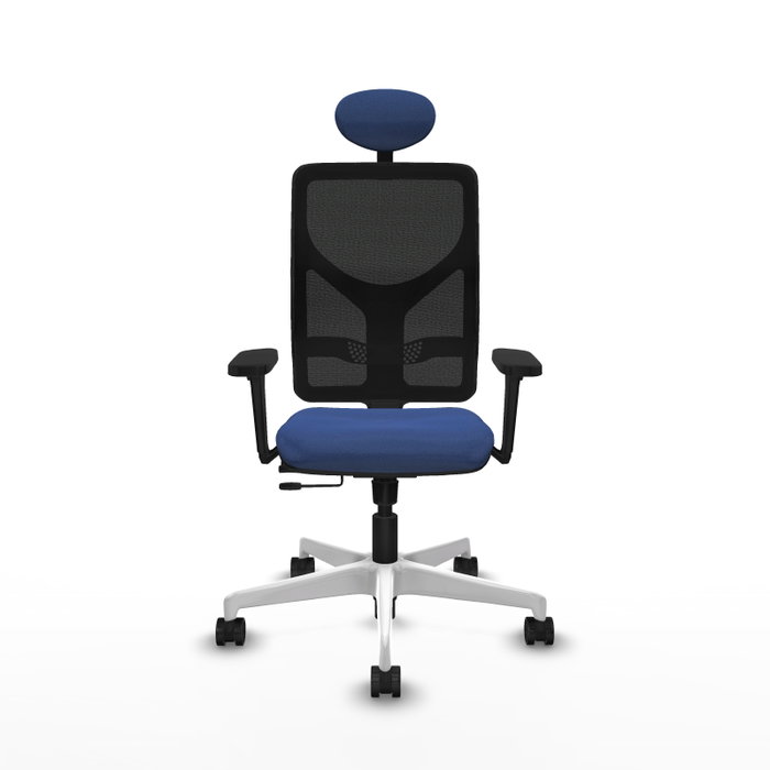 PIQUERAS Y CRESPO Silla de oficina Motilla con mecanismo Sincro/Traslack, Azul marino y Negro PIQUERAS Y CRESPO Silla de oficina Motilla con mecanismo Sincro/Traslack, Azul marino y Negro