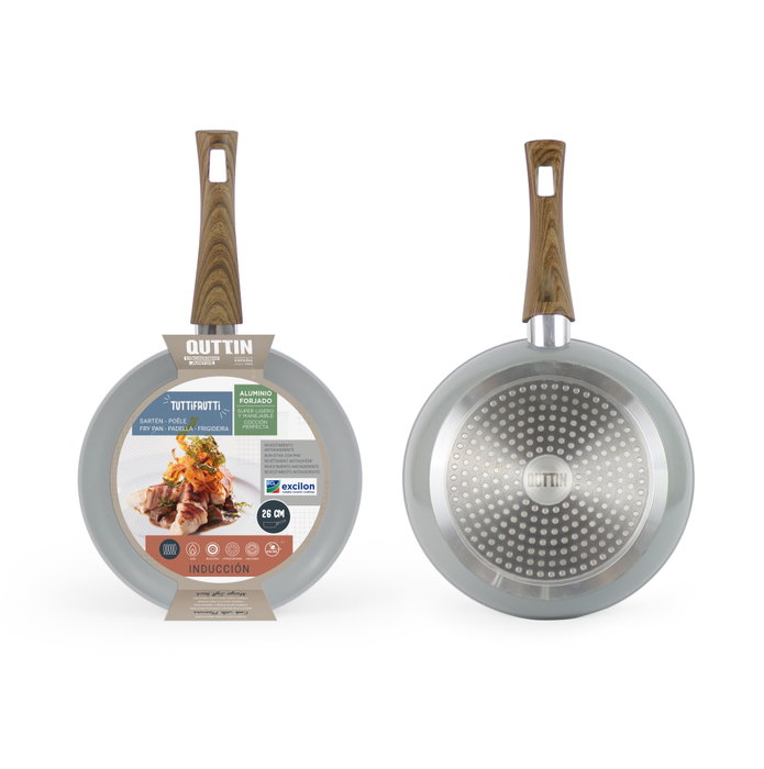 Quttin Sartén de Aluminio Forjado Tuttifrutti 26 cm Quttin Sartén de Aluminio Forjado Tuttifrutti 26 cm