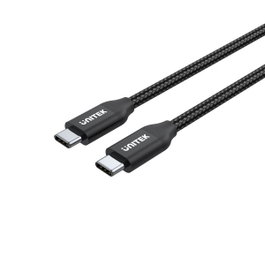 Unitek Cable USB Tipo-C a Tipo-C 2.0m Negro