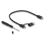DeLOCK Carcasa Externa Gaming para M.2 NVMe PCIe SSD USB 20 Gbps