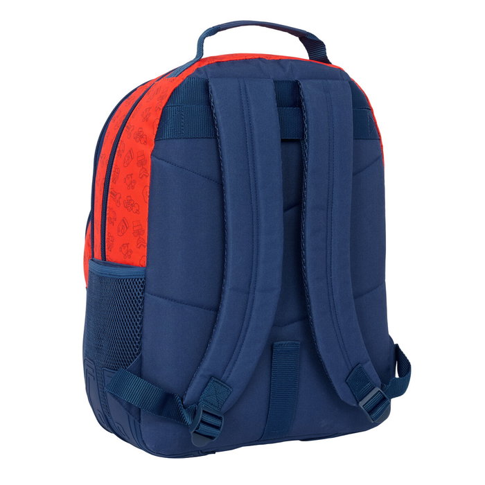 Safta Mochila Doble Adaptable a Carro Super Mario Trick