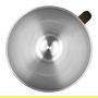 Kitchenaid 5KSM5SSBRB Bol de Acero Inoxidable Negro Radiant para Robot con Cabezal Inclinable