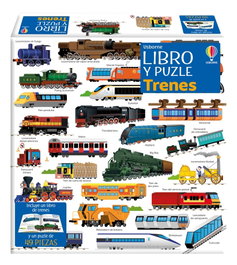 USBORNE TRENES LIBRO PUZLE, Sam Smith