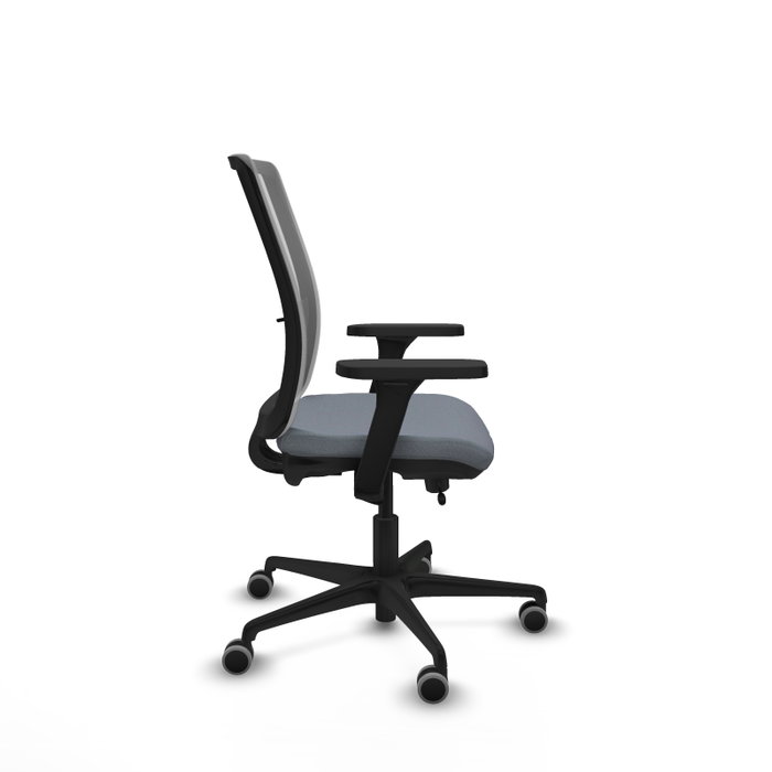PIQUERAS Y CRESPO Silla de oficina Haches Gris con mecanismo Sincro/Traslack PIQUERAS Y CRESPO Silla de oficina Haches Gris con mecanismo Sincro/Traslack
