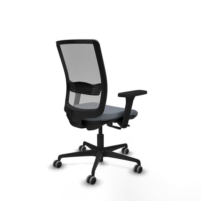 PIQUERAS Y CRESPO Silla de oficina Haches Gris con mecanismo Sincro/Traslack PIQUERAS Y CRESPO Silla de oficina Haches Gris con mecanismo Sincro/Traslack